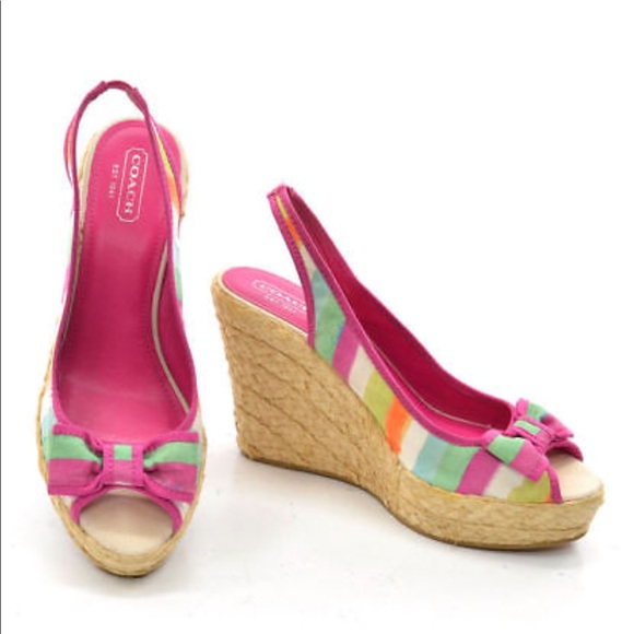 Coach ‘Grace’ Espadrilles - NEVER WORN - Picture 1 of 8